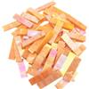 BTMIEY Striscia rettangolare in vetro colorato iridescente 4 x 1 CM, piastrelle a mosaico in vetro da 7oz per lavori fai da te, piatti, cornici, vasi di fiori, gioielli fatti a mano e altre decorazioni a
