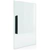 PORTE ITALIANE, Maniglie Adesive Acciaio Inox Nere per Porte Scorrevoli in Vetro - Maniglioni con Adesivo 3M Hard Senza Fori, Facili da Applicare e Resistenti - Coppia Lunghezza 40 cm