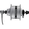 SHIMANO Unisex - Adulto DH-3D37 Mozzo Dinamo Argento, unità