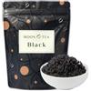 MoonTea | Tè Nero Lapsang Souchong Zhengshan Xiaozhong - 50 g | Tè Cinese | Foglie Intere - Affumicatura al Pino - Origine Fujian - Gusto Intenso e Persistente - Confezione Termosaldata
