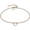 Tamaris Bracciale TJ-0467-B-21 IP oro rosa, 21 cm, Acciaio inossidabile, Nessuna pietra preziosa