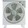 CFadda Dr.C Ventilatore Box da 30 cm, 35W, Timer Programmabile, 3 Velocità, Grigio