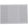 hobbyme Tappetino scolapiatti pieghevole in silicone, 50 x 35 cm, per bancone della cucina, grande, grigio, rettangolare, antiscivolo, per posate, ciotole, piatti