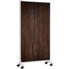 KÖNIGHAUS Riscaldatore a infrarossi Könighaus - 1200 watt - a basso consumo = riscalda in 2 minuti - con piedini e termostato - riscaldatore mobile - look piacevole con motivo: Tavola di legno