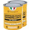 Proxinova Idrorepellente Trasparente - Impermeabilizzante Terrazzi Protettivo Contro Acqua e Sporco per Pietra, Cemento e Piastrelle - Sigillante per Pavimenti, Facciate, Terrazze e Tetti (Pacco da 2)