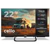 CTRAV-22TZ Smart TV 22" 12V per Camper E Barca, Tizen OS Di Samsung, Ricevitore