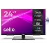 C2426TZF TV/DVD Smart 24" Senza Cornice Con Tizen OS Di Samsung, Gaming Hub, Alt