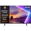 Philips Ambilight TV 75PUS8510 4K UHD QLED 189cm 75" Smart TV Dolby Atmos Titan