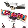 Kwumsy Monitor Portatile per Laptop 15.6 Pollici- 1080P FHD Triplo Schermo per P