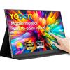 Monitor Portatile Con Touch Screen, Display IPS Da 15,6" 1920×1080P FHD Con Touc
