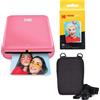 Step Stampante Fotografica Wireless Portatile Con Tecnologia ZINK Zero Ink (Rosa