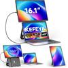 16.1" Monitor Portatile per Laptop, FHD 1200P IPS Doppio Schermo PC Portatile Hd