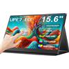 Monitor Portatile Touchscreen 15.6" 125% Srgb FHD HDR Opaco 2000:1 Contrast, Cus