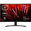 Nitro Ed273S3Bmiipx Monitor Gaming Curvo Freesync Premium 27", Display FHD, 180