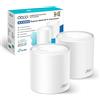 Deco Wifi 6 Mesh AX 3000Mbps Deco X50(2 Pack) - Sistema Wifi 6 per Tutta La Casa