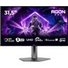 AOC Monitor PC 31.5" 4K Ultra HD OLED Nero con Tecnologia HDR e Design Senza Cor