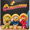 Disney Store Japan Donald Jose Carioca Panchito Set Portachiavi Caballeros 80...