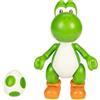 San-ei Super Mario Figure Collection Plus Yoshi with Yoshi Egg Figura da Collezione