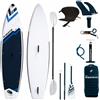 GLADIATOR SUP GLADIATOR WindSUP 11'6 - SUP gonfiabile, windsurf a kajak - opzione: set kayak