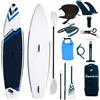 GLADIATOR SUP GLADIATOR WindSUP 11'6 - SUP gonfiabile, windsurf a kajak - opzione: super set