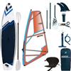 GLADIATOR SUP GLADIATOR WindSUP 11'6 completo di vela - SUP gonfiabile, WindSUP e kayak - superficie: 3,6m