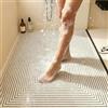 BOYIFEIJIE Tappetino da bagno antiscivolo con fori di drenaggio, morbido tappetino da doccia con doppio lato antiscivolo, 60 x 90 cm e 60 x 120 cm (stile 1, 120 x 60 cm)