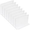 OFFSCH 8Pezzi Divisori per Trasparenti Organizer per Armadi e Scaffali Separatori Multifunzionali per Librerie e Cucine Facili da Installare e Resistenti per Organizzazione e Classificazione