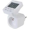 Green Blue Interruttore orario digitale - Timer, carico massimo 16A, IP20,18 Programmi regolabili individualmente | Carico massimo 16 A/3680 W | Display LCD, Funzione RANDOM, IP20 (GB605 E)