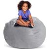 Creative QT La copertura portaoggetti Creative QT Stuff 'n Sit Large 33'' è un versatile organizzatore per le stanze dei bambini e dei bambini, che funge da fantastica alternativa all'amaca giocattolo di peluche.