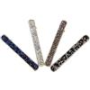 HONITANO Set 4 Fermagli per Chioma Strass, Forcine Eleganti Colorate Bianco Blu Nero Grigio, Accessori Decorativi per Donne e Ragazze, Regalo per Viaggi e Occasioni Speciali