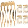 Healeved 5pezzi Pettini Decorativi Per Spessi e Accessori Per Acconciature Per Speciali e