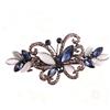 Mikinona Fermaglio Unico Farfalla Lega a in Vintage e Blu Chioma Elegante Clip Chic e Creativa Donna Feste e Banchetti