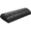 LOLIPPYY Poggiamano per Unghie a Forma di Cuore in Pu Nero, Cuscino Morbido per Manicure Confortevole, Allevia Affaticamento Mano e Braccio per Nail Art a Casa e Salone