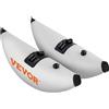 Kit Kayak Galleggiante Gonfiabile Stabilizzatore in PVC Con Bracci Laterali, 2 P