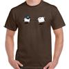 Ctrl Esc Divertente T-Shirt Uomo Computer Geek Secchione Police Poliziotto Top