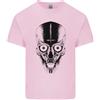 Gildan T-Shirt Ragazzi Cotone 100% Manica Corta Gothic Heavy Metal Bianco