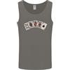 Gildan Canotta Uomo 64200 Maglia Senza Collo Girocollo Graphic Print 100% Cotone