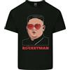Gildan T-Shirt Bambino Maniche Corte Rocket Man Kim Jong-un Missile Test