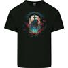 Gildan Maglietta T-Shirt Uomo Gildan 3000 In Cotone Nero Medievale Gotico Scheletro