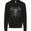 AWDis Viking Teschio Con Spade E Scudo Valhalla Felpa Bimbo Nera
