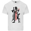 Gildan T-Shirt Bimbo Ragazzo Templari con Spada Larga Manica Corta