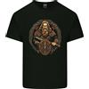 Gildan T-Shirt Bambini Viking Guerriero Con Spada E Scudo Nero