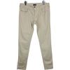 Armani Jeans Pantaloni Armani Jeans Donna EU 32 Beige A Vita Stretta Casual Con Zip