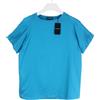 Emporio Armani T-Shirt Donna Blu Collo Giro Manica Corta Cotone US16
