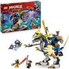 LEGO NINJAGO Mech Cavalca-Drago di Rogue - Set con Drago Giocattolo e Mech - 4 Minifigure tra cui Lloyd e Arin e Spada Rivelatrice - Regalo per Bambini da 8 Anni Fan di La Rivolta dei Draghi - 71843