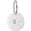Cellularline TRACY - Trova oggetti compatibile con Apple iOS Find Me - Batteria sostituibile (durata 1 anno) - Resistente a polvere ed acqua fino ad 1 m di profondità - Confezione con 1 TRACY - Bianco