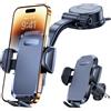 Miracase Supporto universale per telefono da auto, con ventosa e gancio di ventilazione, girevole a 360°, per iPhone Pro Max, Samsung Galaxy, Google