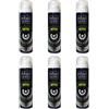 Infasil 6 X Infasil deodorante Spray Uomo Dry Derma 48H Deo maschile anti sudore