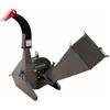 BlackStone BTC 100 - Biotrituratore a trattore - Sistema di taglio a 4 lame - diametro di taglio legname 100 mm