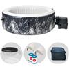 Intex PureSpa Bubble Glow Deluxe - Ø196x71 cm - Piscina idromassaggio spa 28494NP